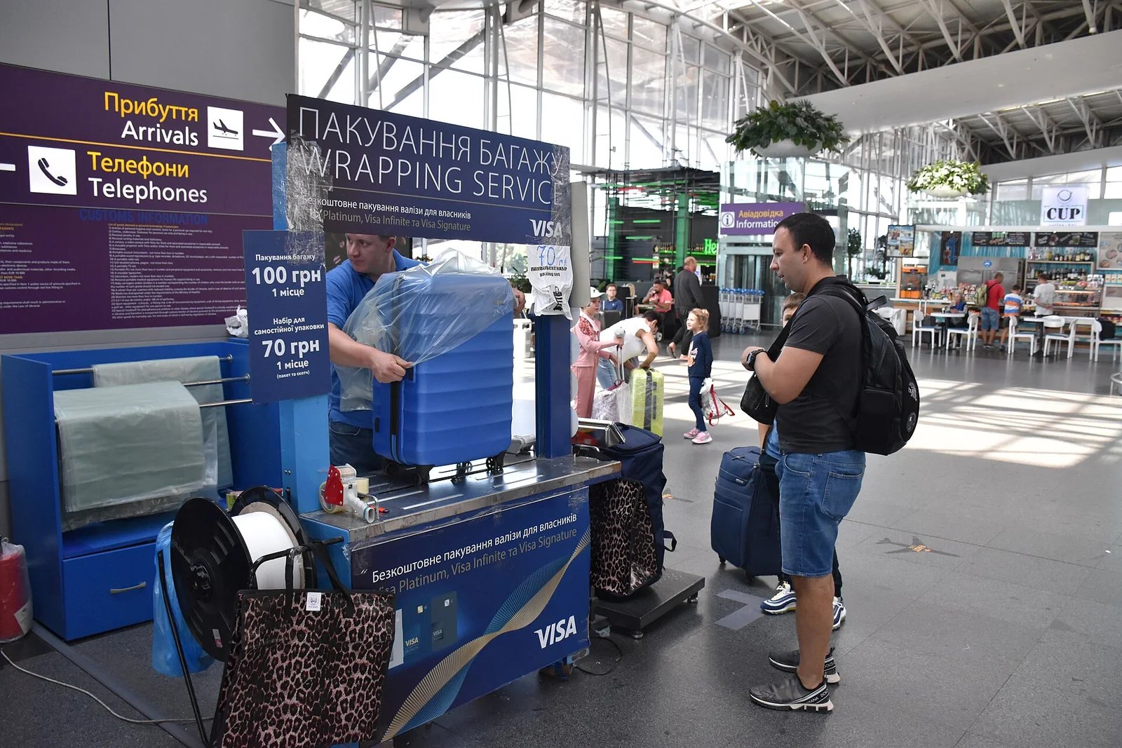 機場行李與旅客收納情境